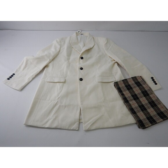 COOFANDY Men's Long Single Breasted Pea Coat - Picture 1 of 6